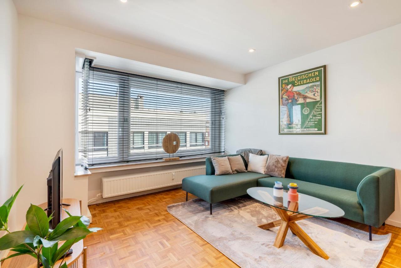 Fantastically Located Modern Apartment With Garage Available Ostende Exterior foto